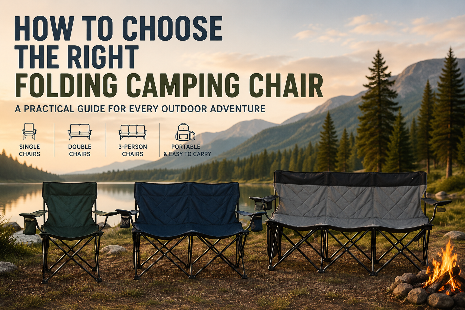 How to Choose the Right Folding Camping Chair for Your Outdoor Style